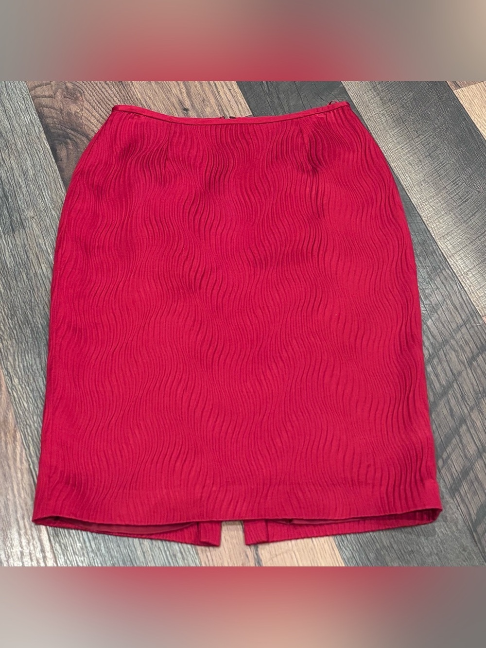 Lafayette 148 New York Rose  Textured Pencil Skirt in size 8